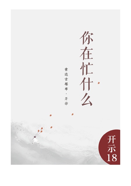 开示018 你在忙什么